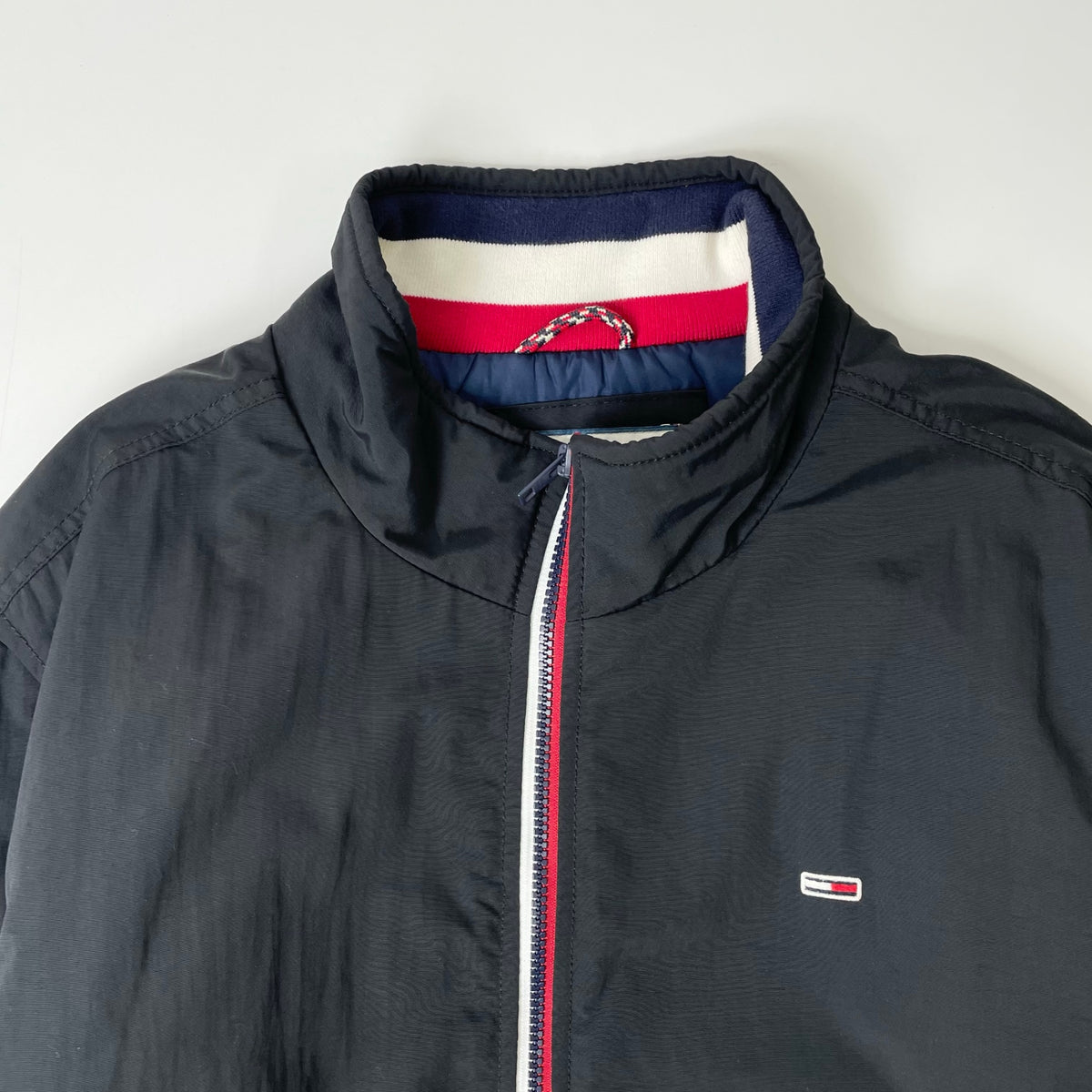 TOMMY JEANS / インサレーションジップアップジャケット ネイビー SIZE:L