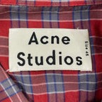 Acne Studios / Atlet Pyjama チェックシャツ 参考定価：45,000程度 SIZE:46
