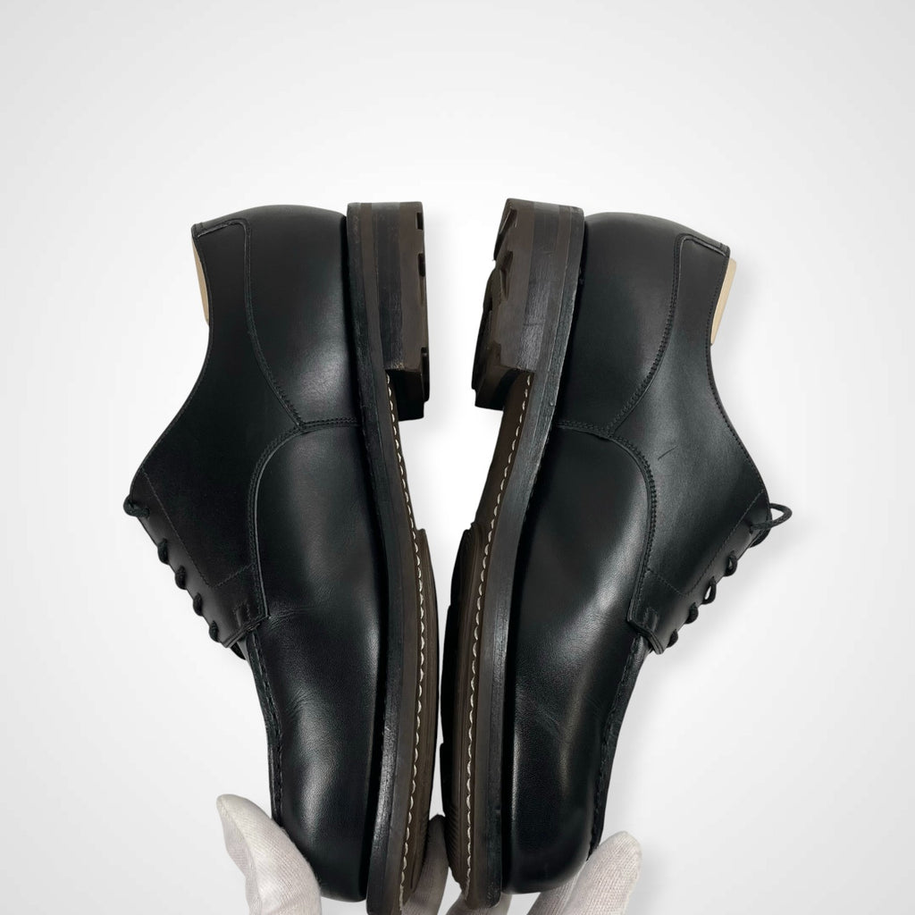 J.M.WESTON ジェイエムウエストン / 「GOLF」 DERBY SHOES ボックスカーフ ブラック 参考定価：160,000+tax SIZE：7/E(27cm程度)