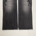 ERMANNO SCERVINO / ビジューデザインデニムパンツ 参考定価：110,000程度 SIZE:42