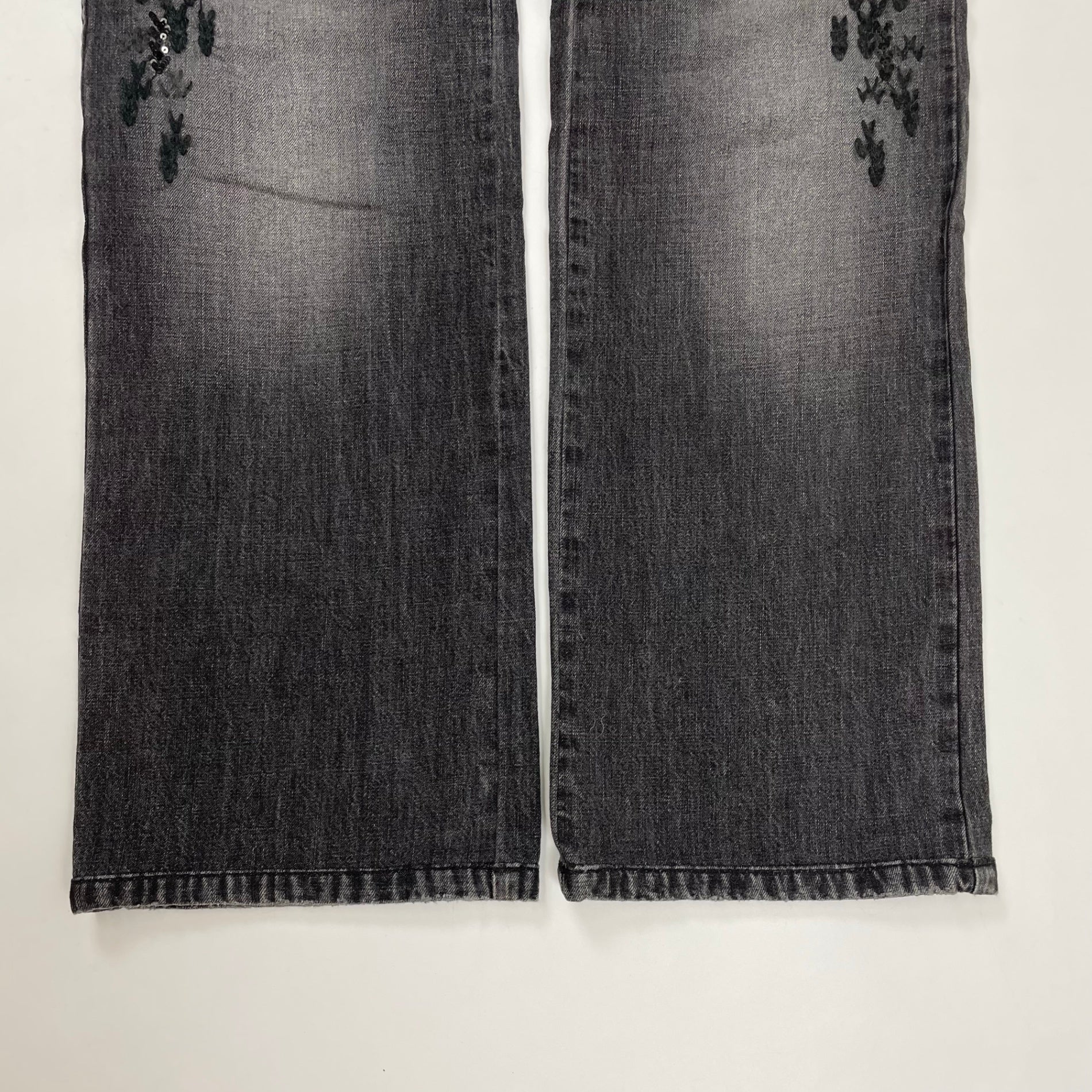 ERMANNO SCERVINO / ビジューデザインデニムパンツ 参考定価：110,000程度 SIZE:42