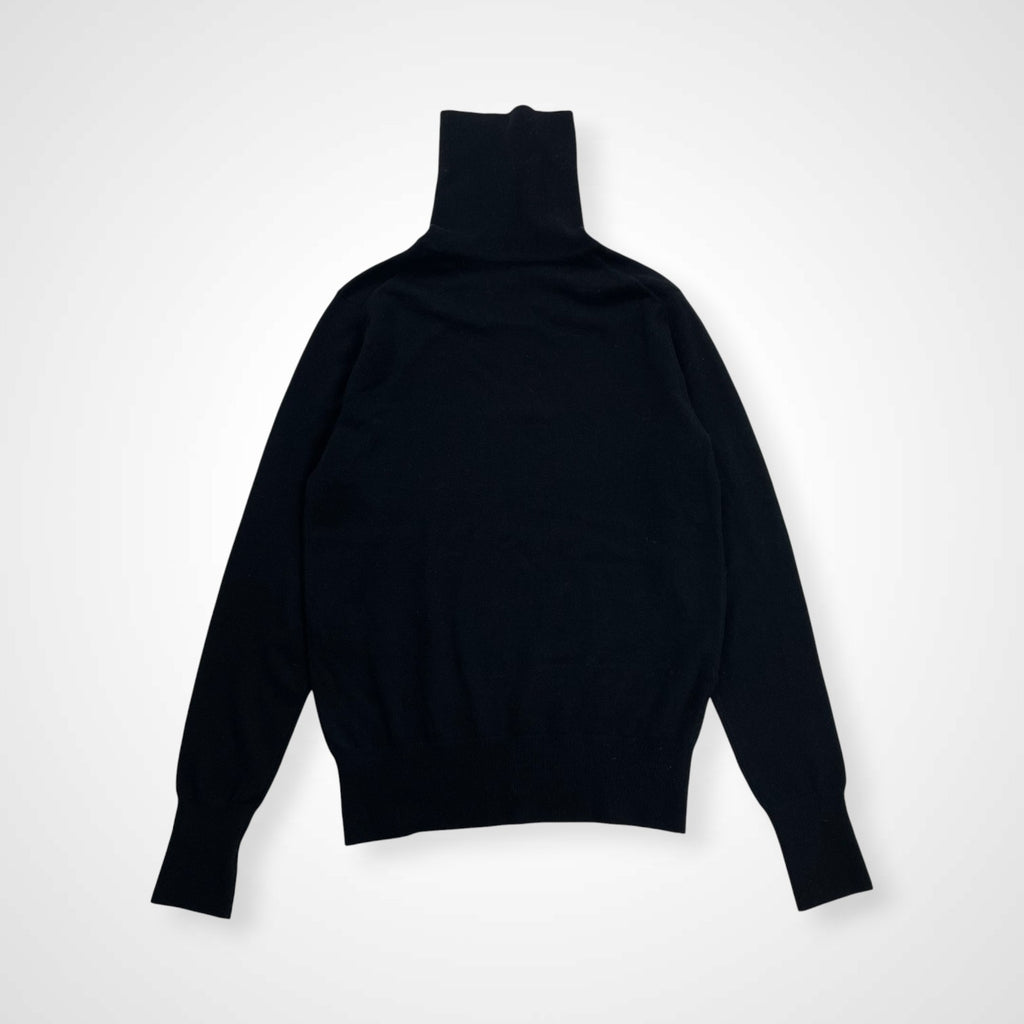 PICEA ピセア / 14GG High Neck ベビーカシミヤ100％ ブラック 21H18 極美品 参考定価：51,000+tax SIZE:02