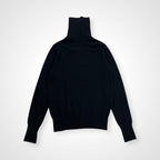 PICEA ピセア / 14GG High Neck ベビーカシミヤ100％ ブラック 21H18 極美品 参考定価：51,000+tax SIZE:02