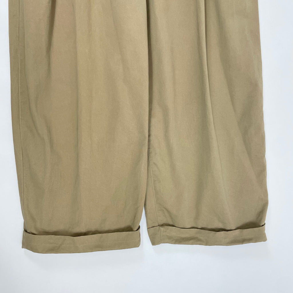 BEAMS PLUS × STUDIO NICHOLSON / ALVY DOUBLE PLEAT PANT タグ付 参考定価：43,000+tax SIZE:S