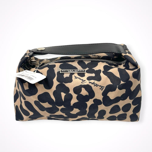 BOTTEGA VENETA / ポーチ型ハンドバッグ ベージュ×ブラック 未使用品