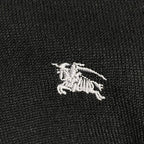 BURBERRY BLACK LABEL バーバリーブラックレーベル / ハーフボタン ハイネックニット シャドーホース ブラック SIZE：2