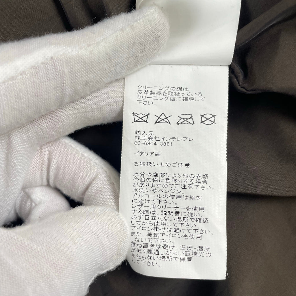 EMMETI / GREYN-3Bムートンダウン 参考定価：189,000+tax SIZE:46