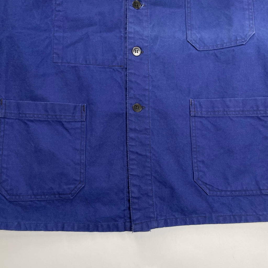 EURO VINTAGE ユーロヴィンテージ / 70s フレンチワークジャケット コットンドリル SIZE：L-XL程度