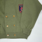 mila schon UOMO ミラショーン ウオモ / VINTAGE エンブレムニットジャケット MADE IN ITALY SIZE:M