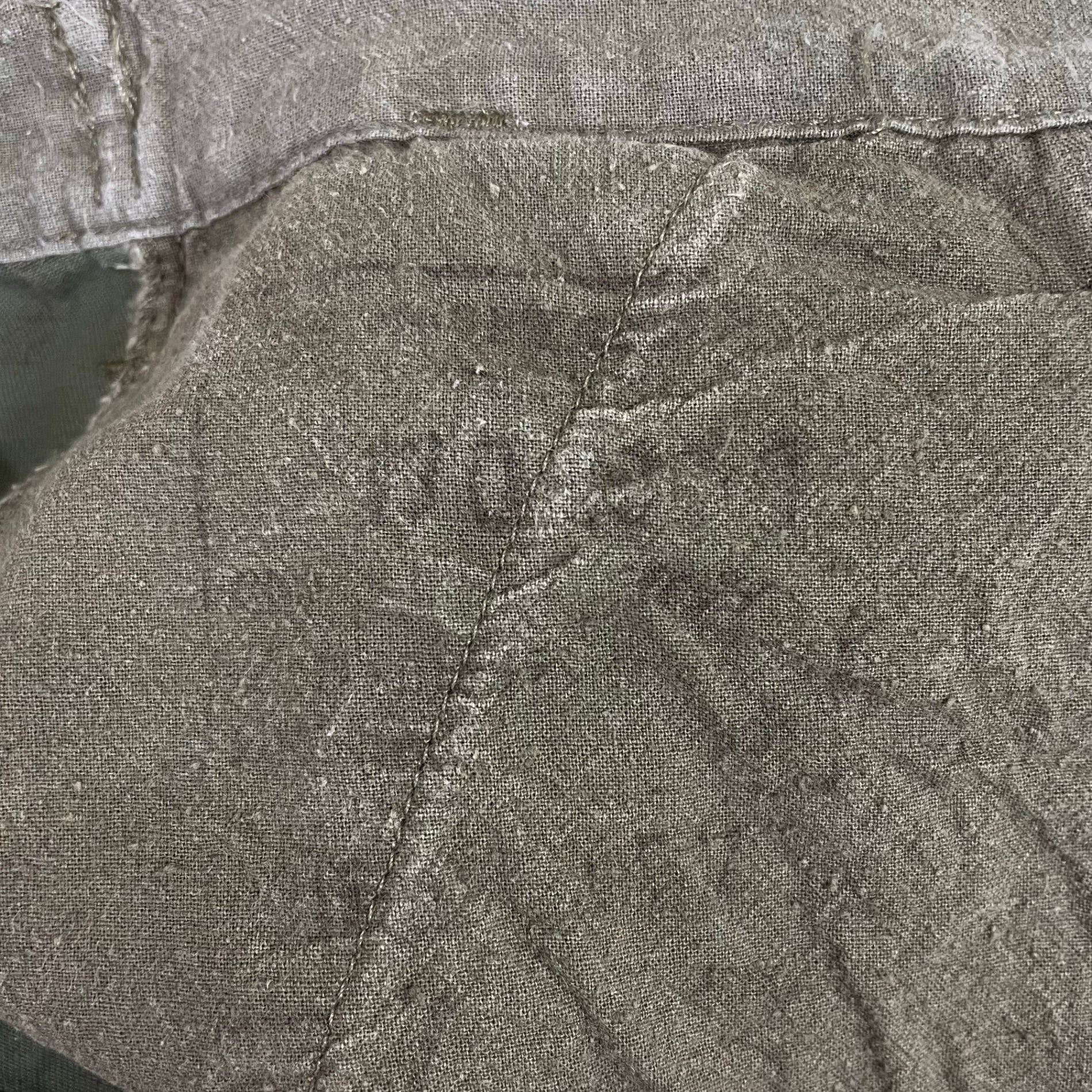 VINTAGE ヴィンテージ / 推定7-80s ソ連軍 バークカモ  ダブルニーカーゴ SIZE:W94