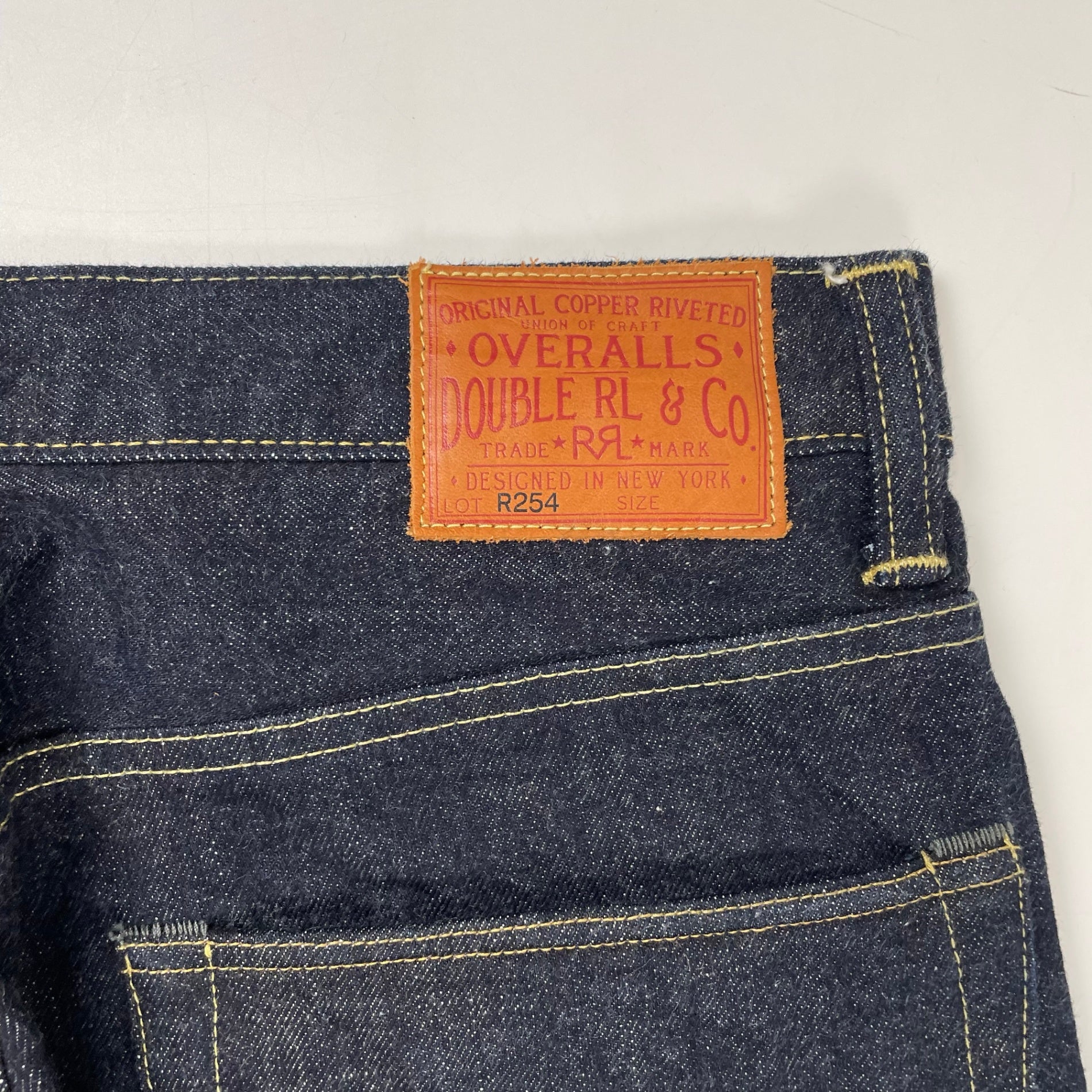 RRL × BEAMS PLUS / 1944 VINTAGE 5POCKET JEANS R254 SIZE:31×28
