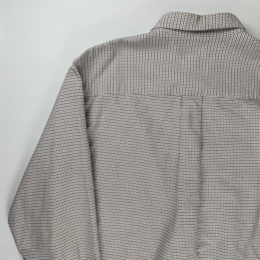 Steven Alan スティーブンアラン / OXFORD TATTERSALL REGULAR COLLAR SHIRT-NERD 参考定価：16,000+tax SIZE：L