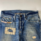 限定 POLO RALPH LAUREN ポロラルフローレン / BOBBY JEAN パッチワークデニム CRUISE/HOLIDAY2011 SIZE:W80cm