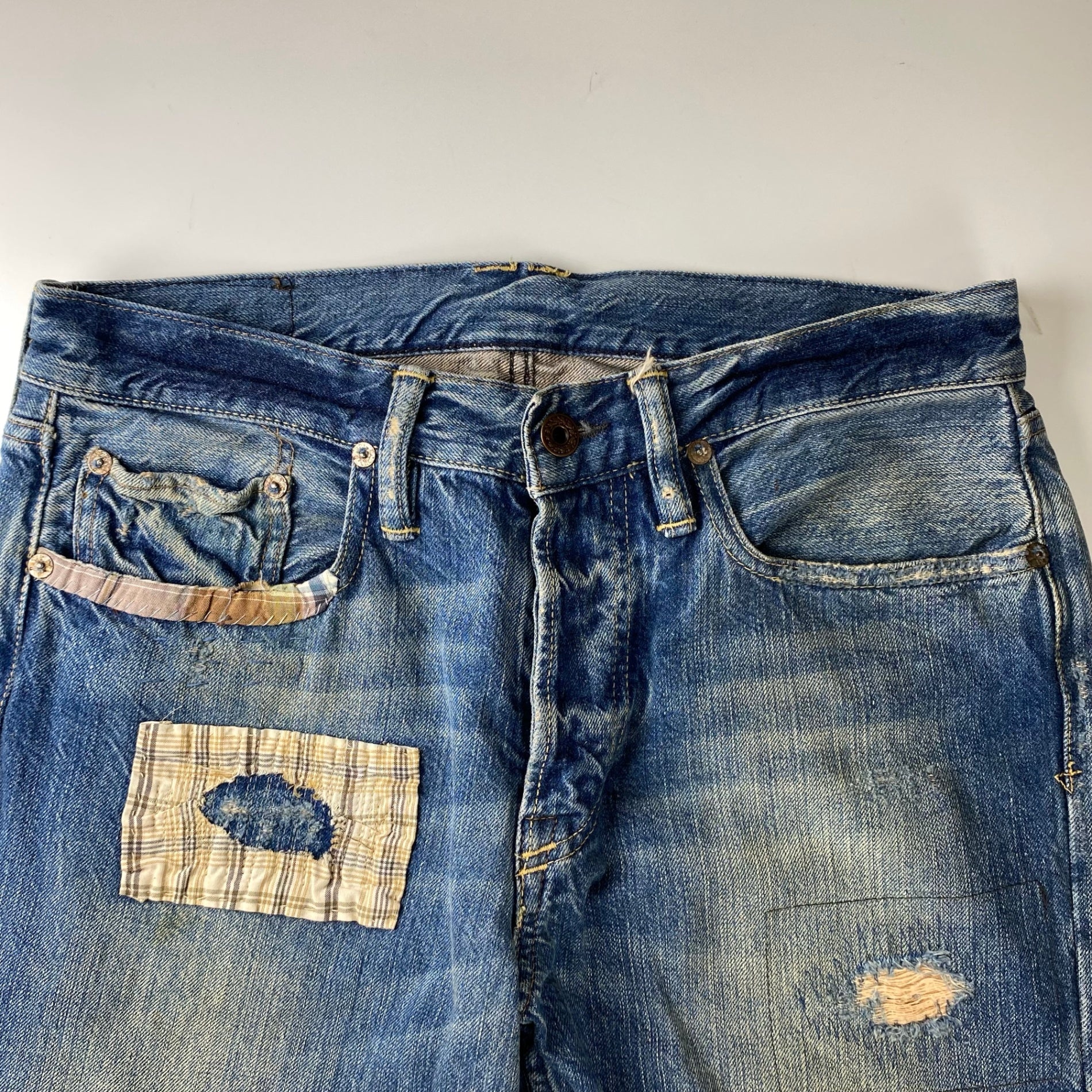 限定 POLO RALPH LAUREN ポロラルフローレン / BOBBY JEAN パッチワークデニム CRUISE/HOLIDAY2011 SIZE:W80cm