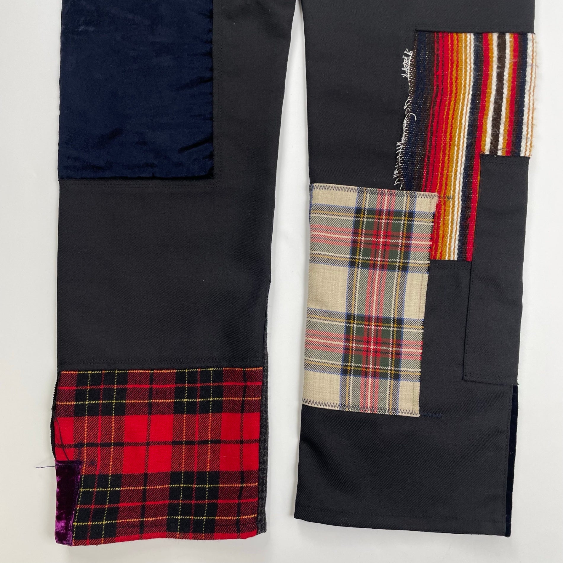 JUNYA WATANABE MAN ジュンヤワタナベ / 22AW パッチワーク5Pデニムパンツボトム 参考定価：70,000程度 SIZE：L