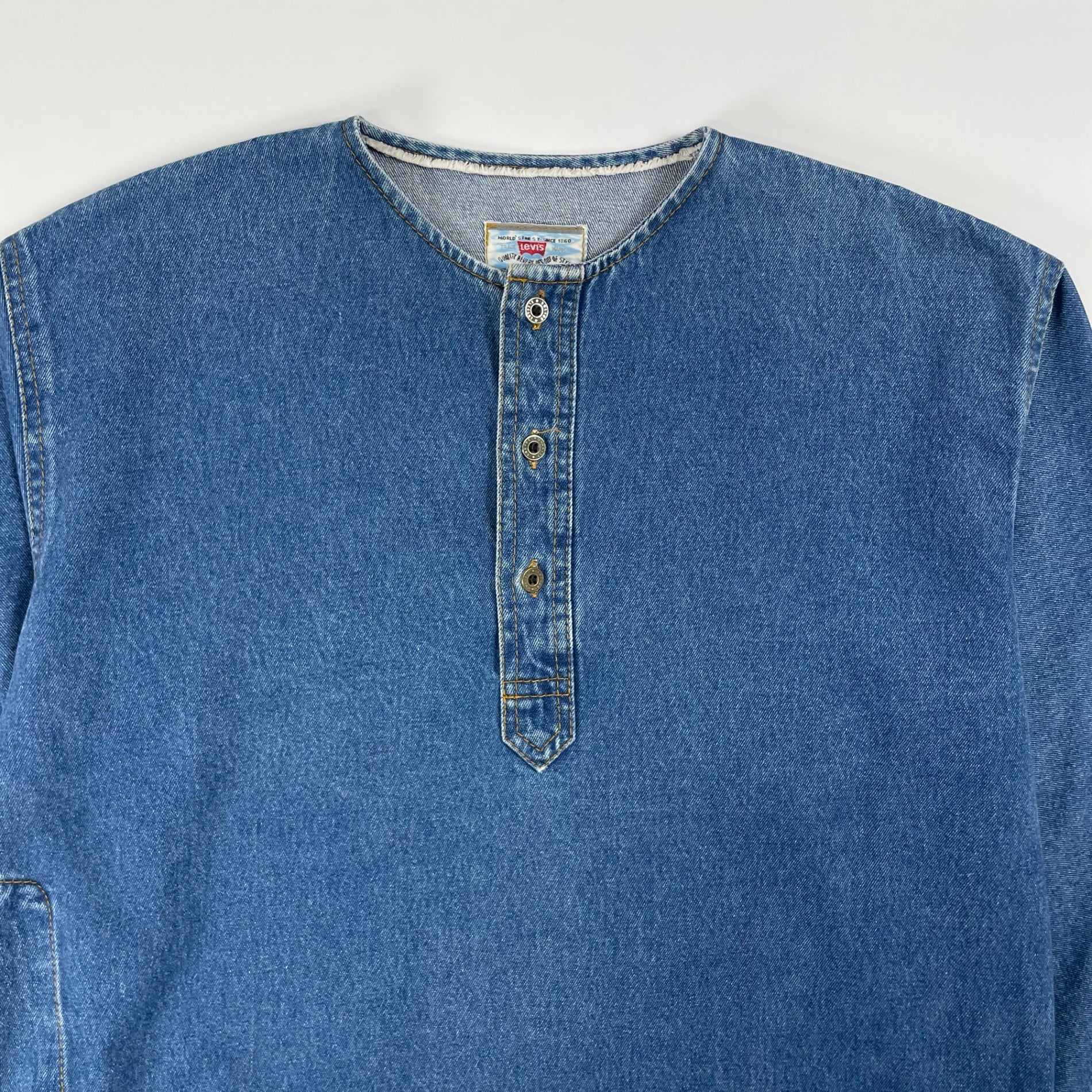 Levi's / 8-90sユーロデニムスモック SIZE:XL程度