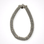 GIORGIO ARMANI / クリスタルネックレス＆ブレスレット 参考定価：180,000程度