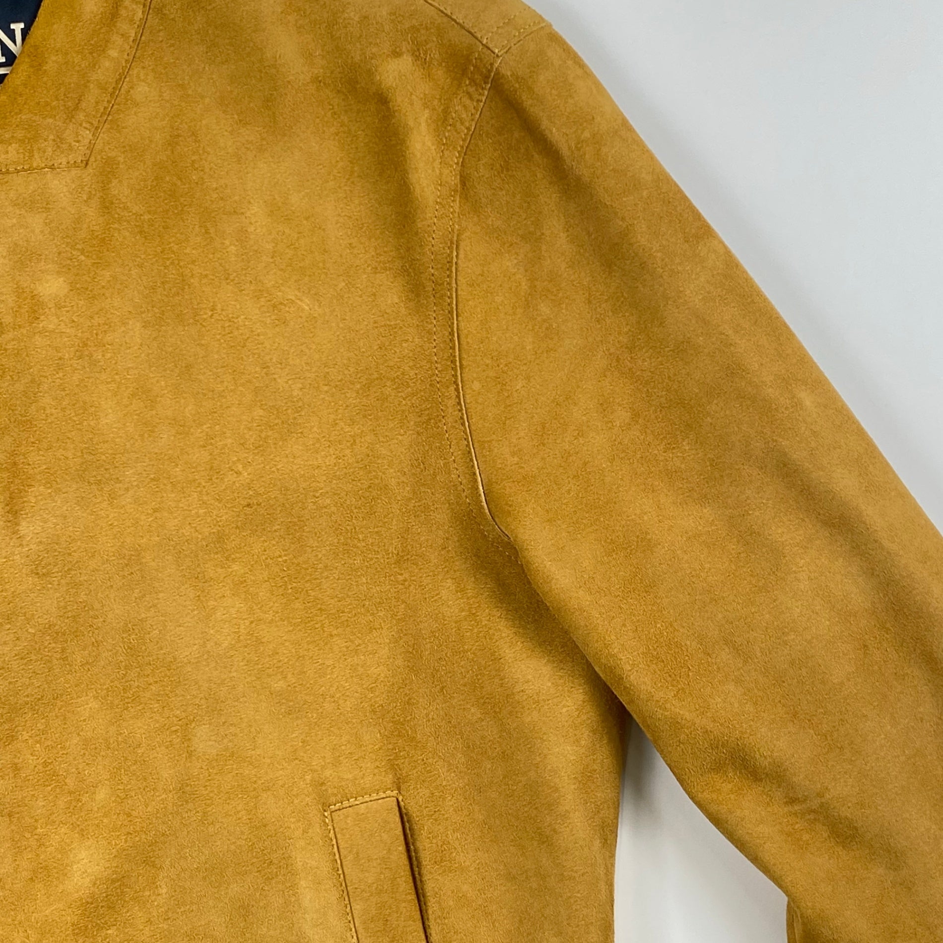 HERNO ヘルノ / ゴートレザージャケット 参考定価：130,000+tax SIZE:48（L程度）