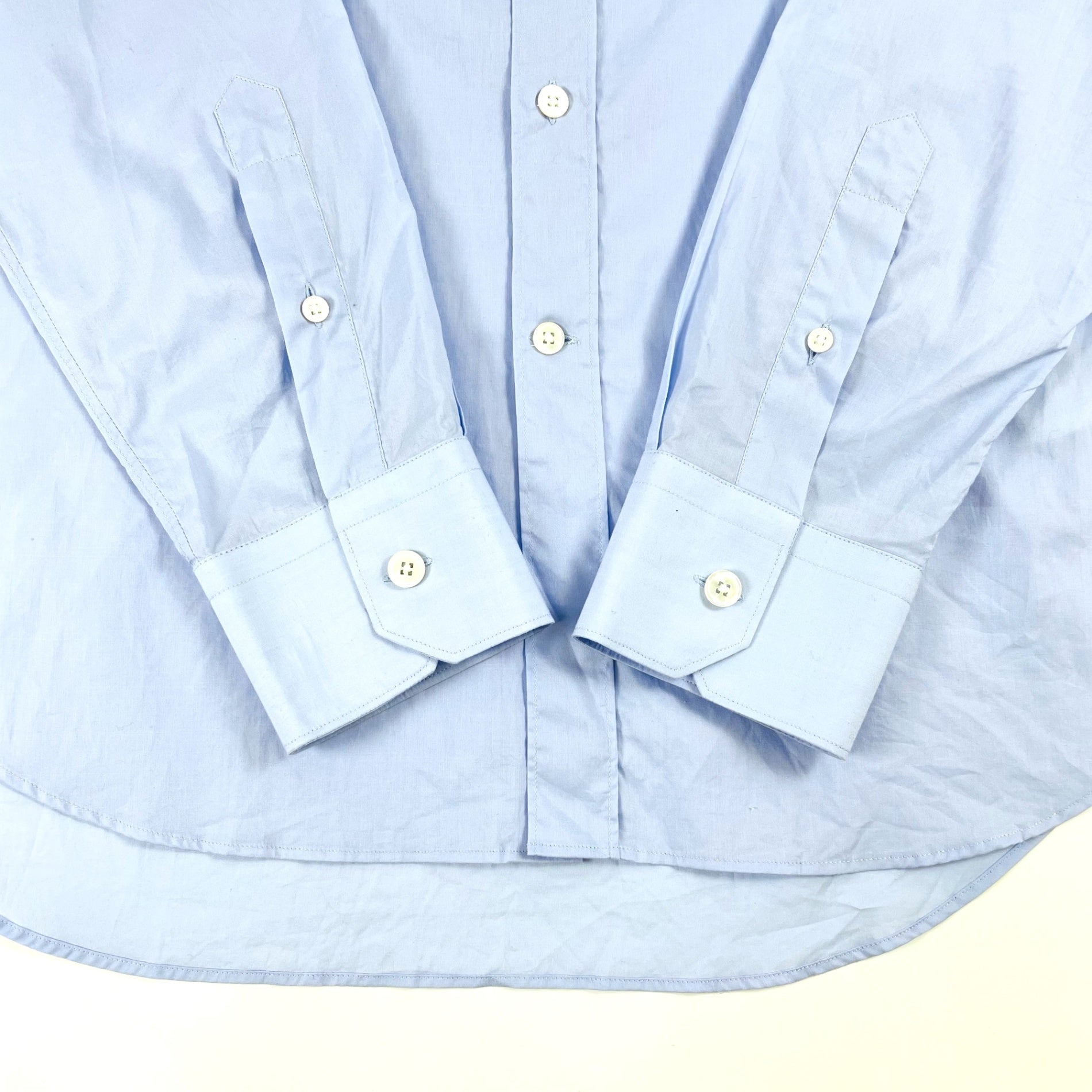 LOUIS VUITTON / LVロゴ刺繍 SLIM FITシャツ SIZE:M