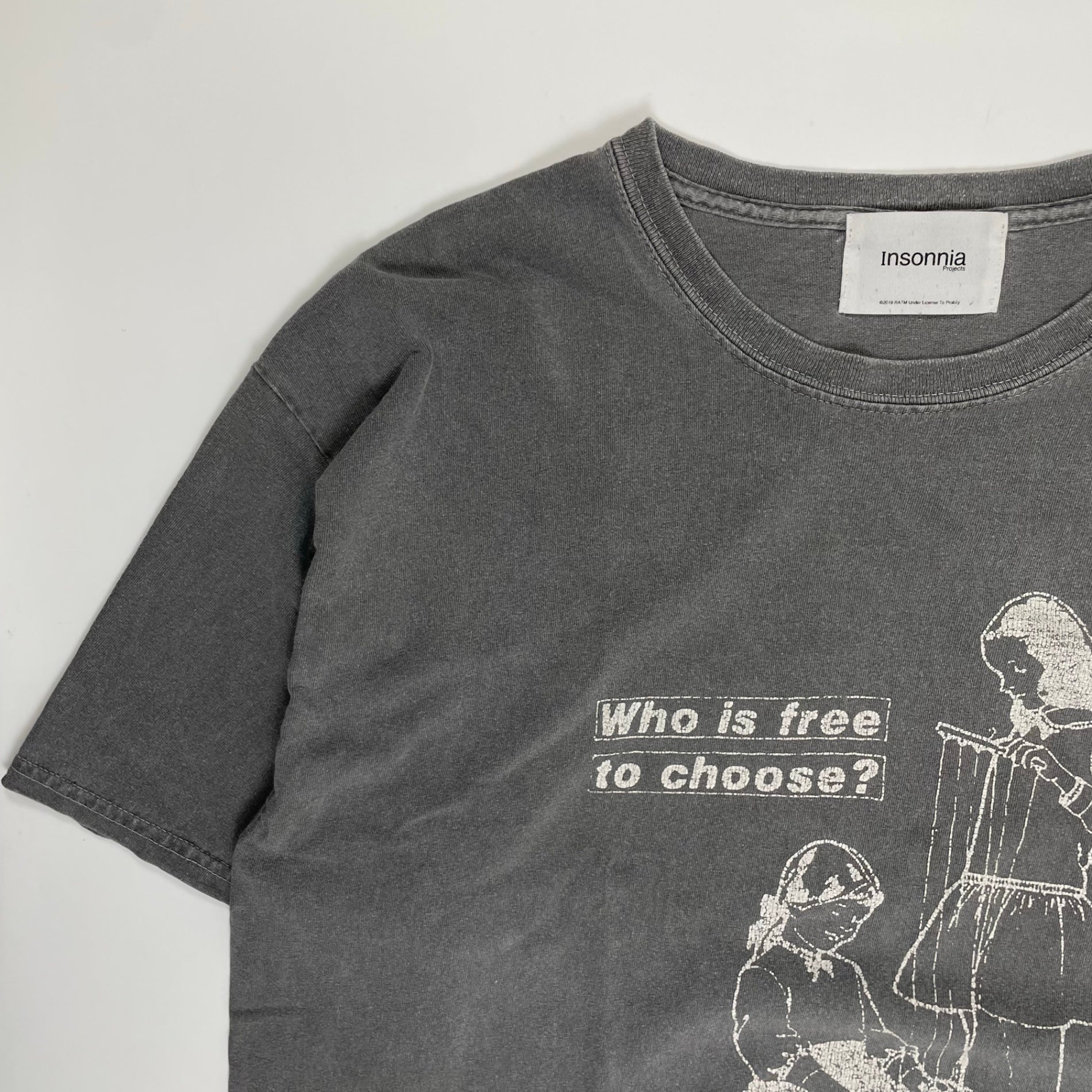 insonnia インソニア / RATM FREE TO CHOOSE TEE グレー SIZE：XL程度