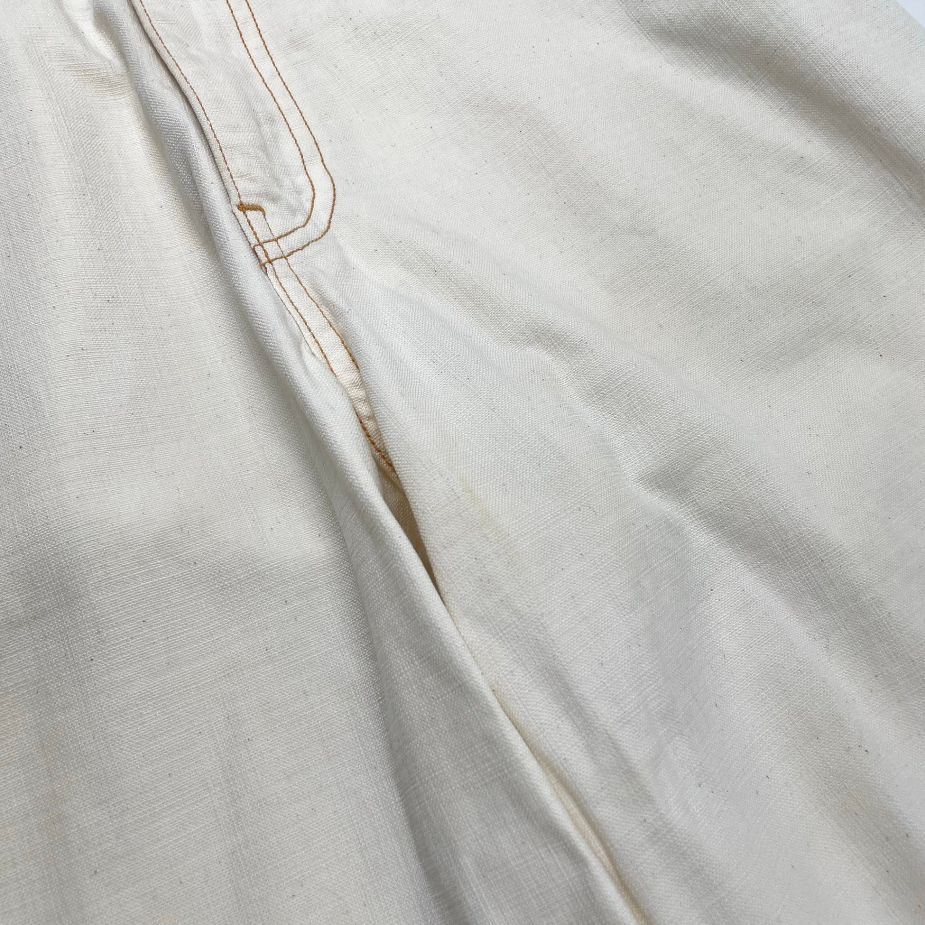AURALEE / ORGANIC COTTON SLUB DUCK WIDE PANTS 参考定価：24,000+tax SIZE：34
