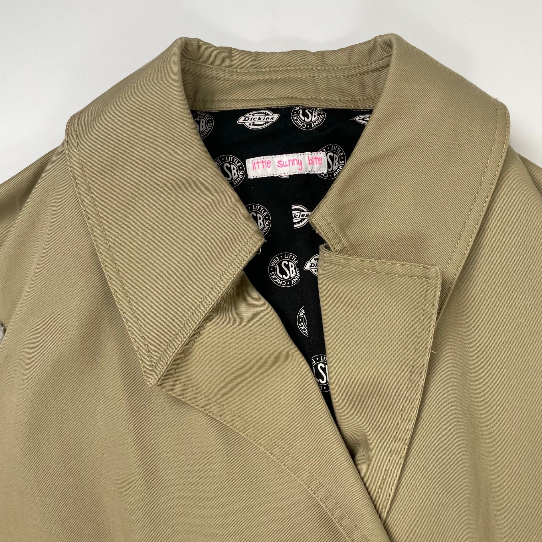 little sunny bite × Dickies リトルサニーバイト ディッキーズ / コラボトレンチコート 参考定価：29,800+tax SIZE:S
