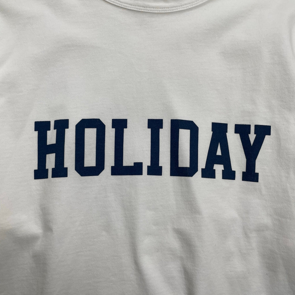 HOLIDAY ホリデイ / ヘビーオンス HOLIDAY TEE SIZE：FREE