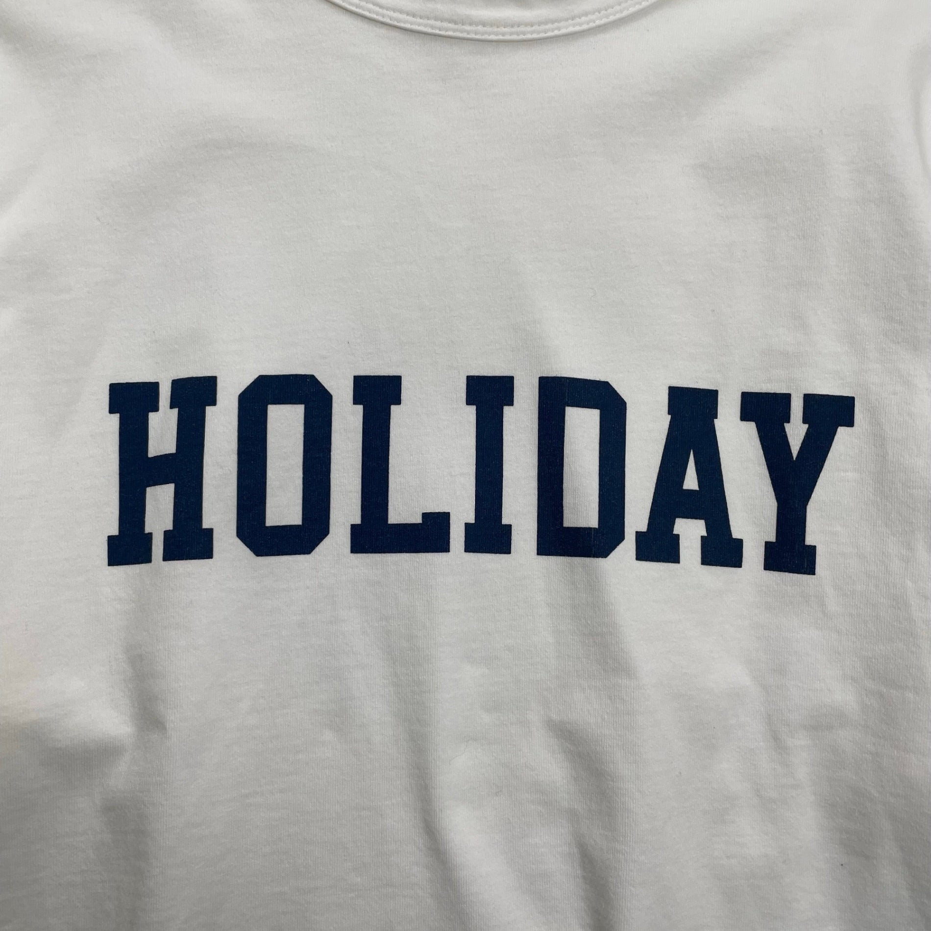 HOLIDAY ホリデイ / ヘビーオンス HOLIDAY TEE SIZE：FREE