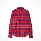 Vivienne Westwood MAN / ORB刺繍チェックネルシャツ  参考定価：35,000程度 SIZE:46