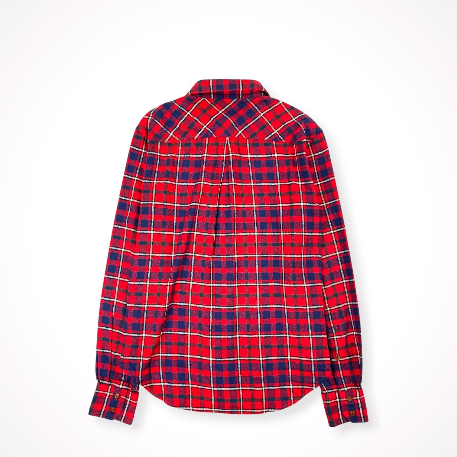Vivienne Westwood MAN / ORB刺繍チェックネルシャツ  参考定価：35,000程度 SIZE:46