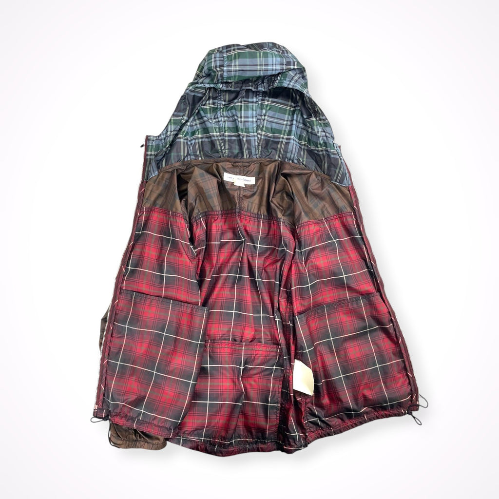 COMME des GARCONS SHIRT / 10AW マルチチェックジップパーカー コレクションピース SIZE:XS