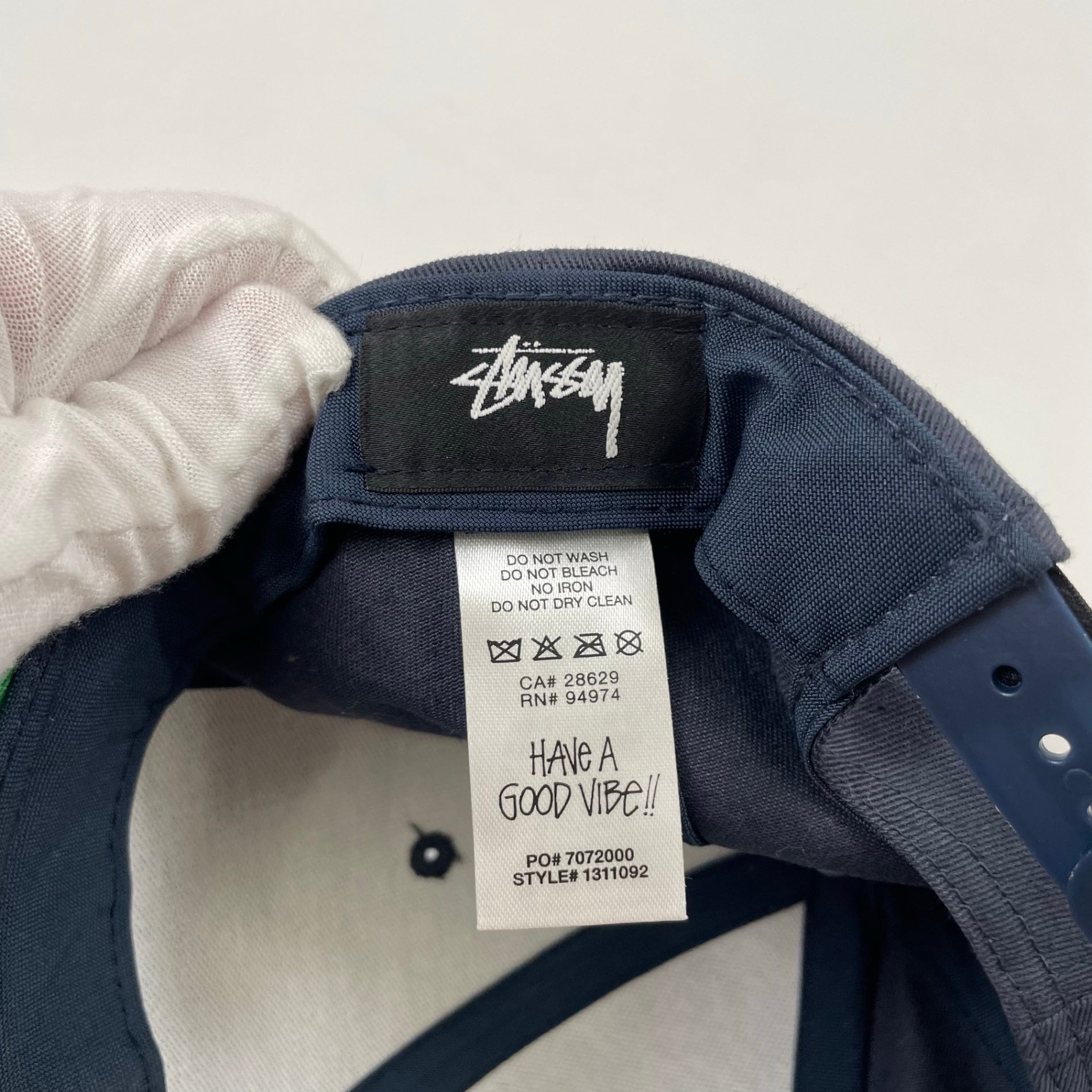 stussy / Swirly S Low Pro Cap Sロゴキャップ ネイビー