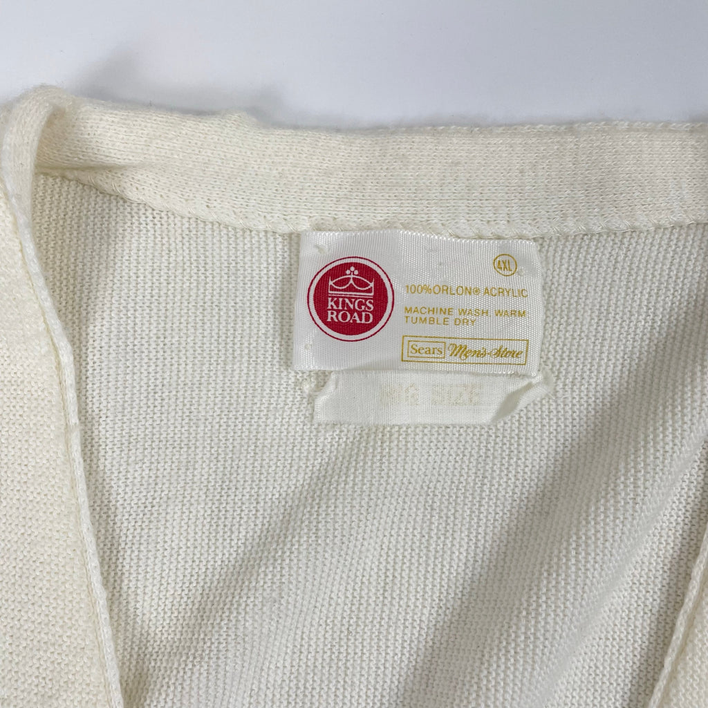 Sears シアーズ / 70s ヴィンテージアクリルカーディガン SIZE:4XL