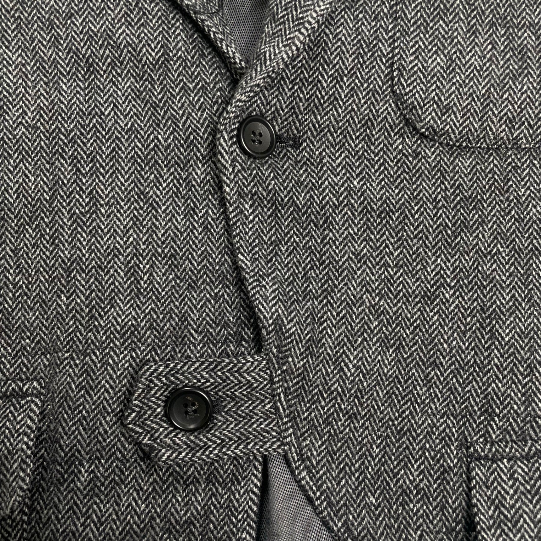 ENGINEERED GARMENTS エンジニアドガーメンツ / Slanted Jacket ヘリンボーンツイード 24AW 極美品 参考定価：68,000+tax SIZE:M