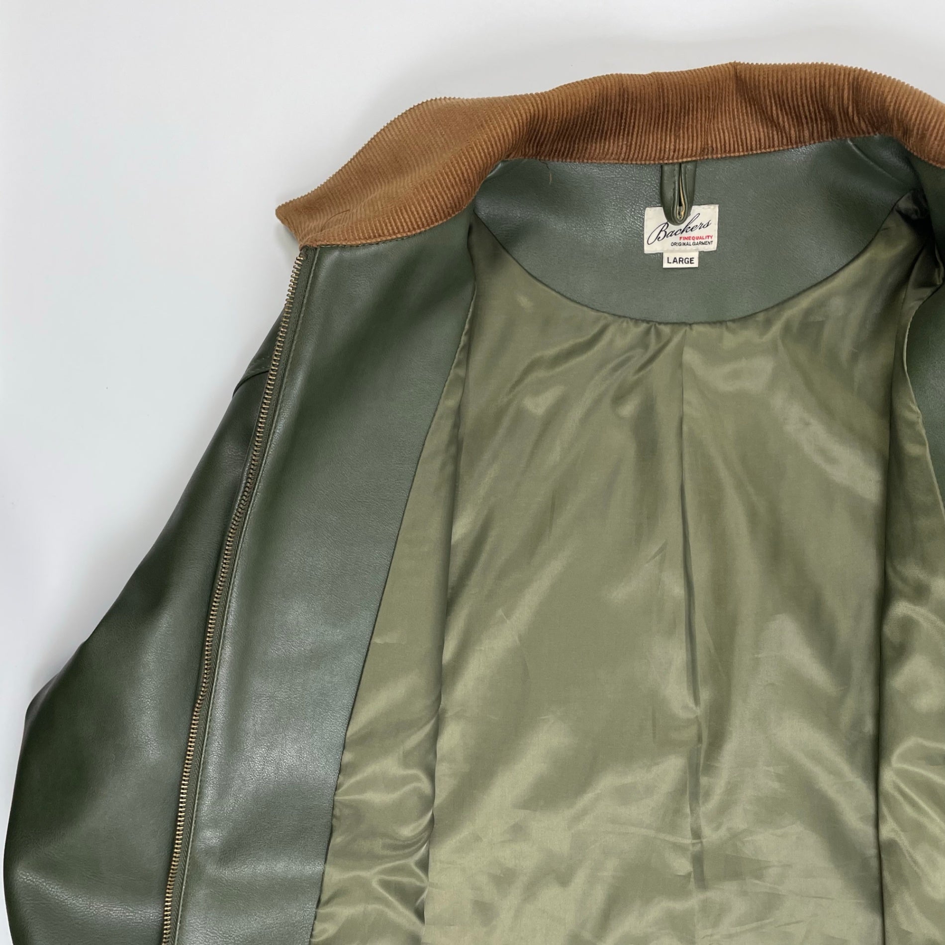 Backers バッカーズ / PUレザーワークジャケット SIZE:L