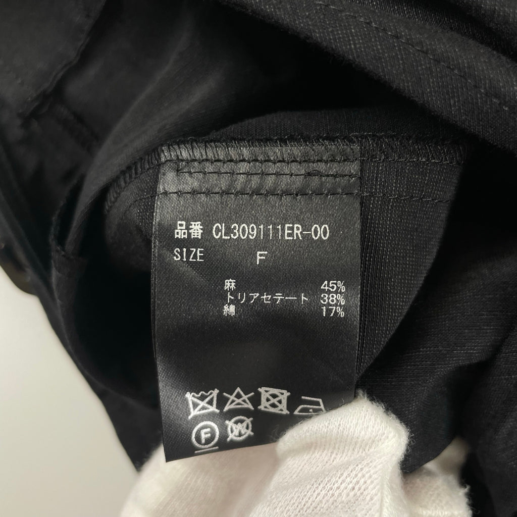 Curensology カレンソロジー / ミックスサロペットワンピース  極美品 参考定価：32,000+tax SIZE:FREE