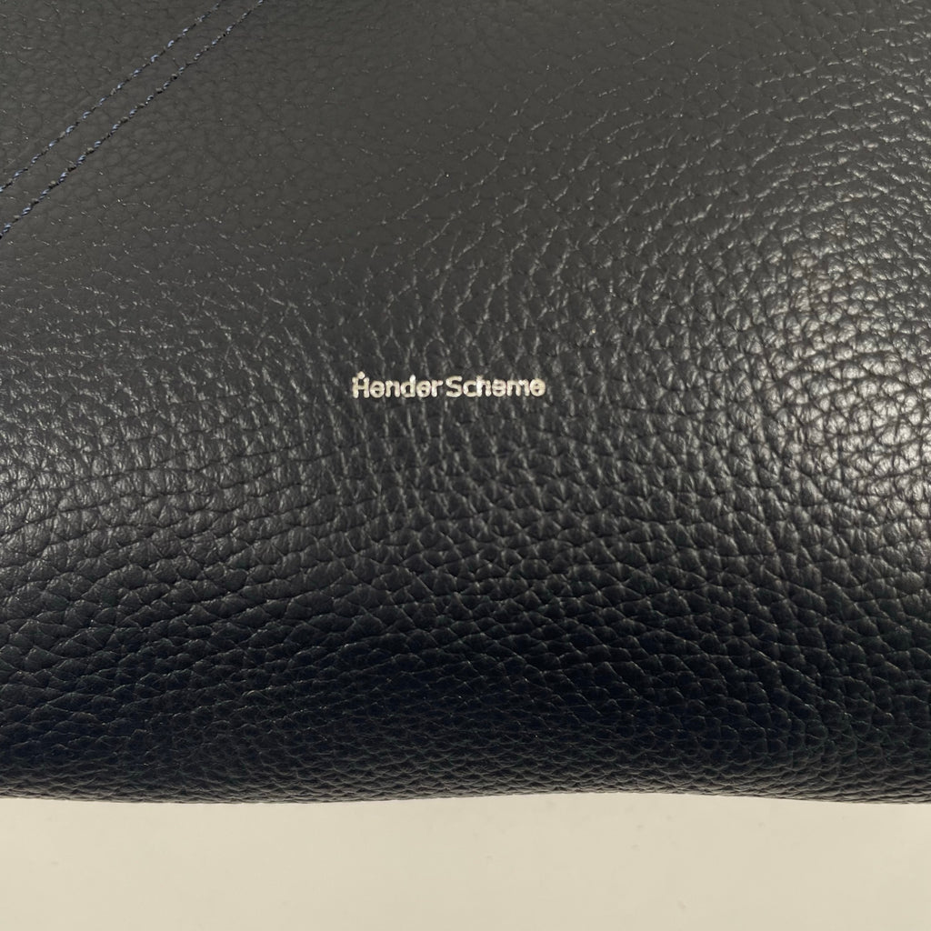 Hender Scheme / triangle bag 美品 シュリンクレザー ネイビー
