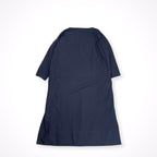 ATON / キーネックコットンワンピース 参考定価：35,000程度 SIZE:2
