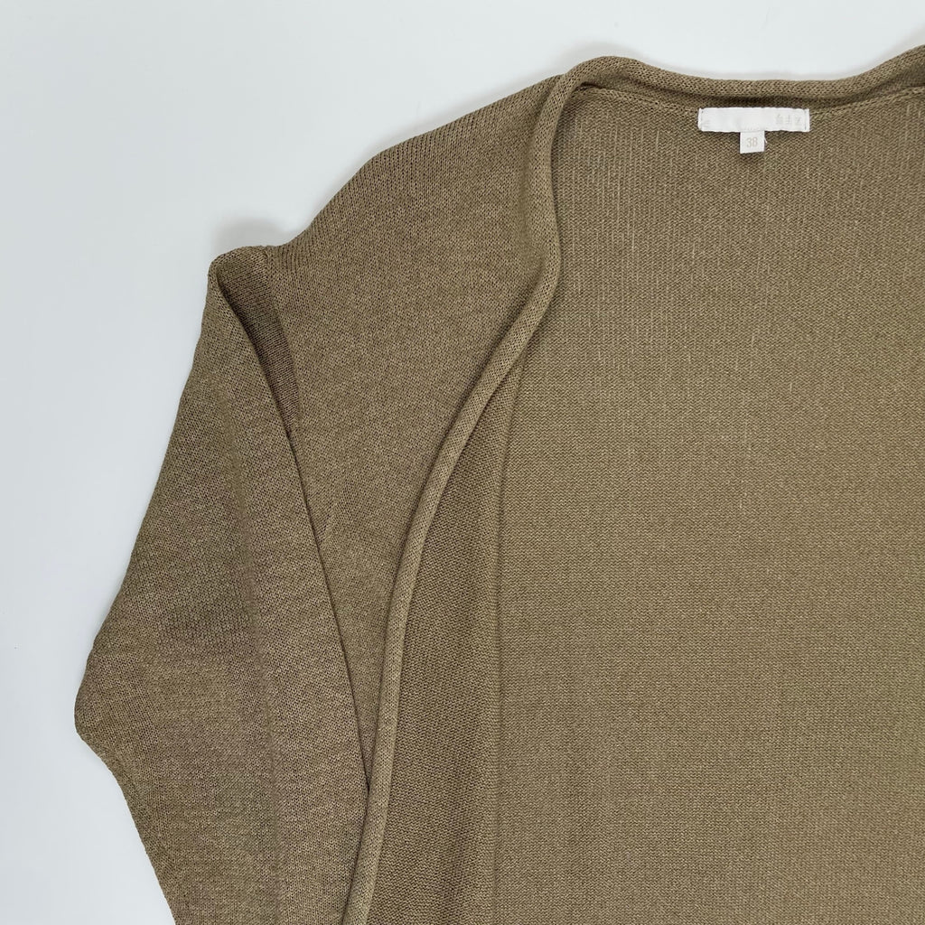 自由区 / 【洗える】ペーパーブレンドロング カーディガン 参考定価：20,000+tax SIZE:9