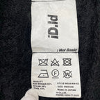 id × anytee / KID MOHAIR BLK SERIES キッドモヘヤカーディガン ブラック SIZE：M