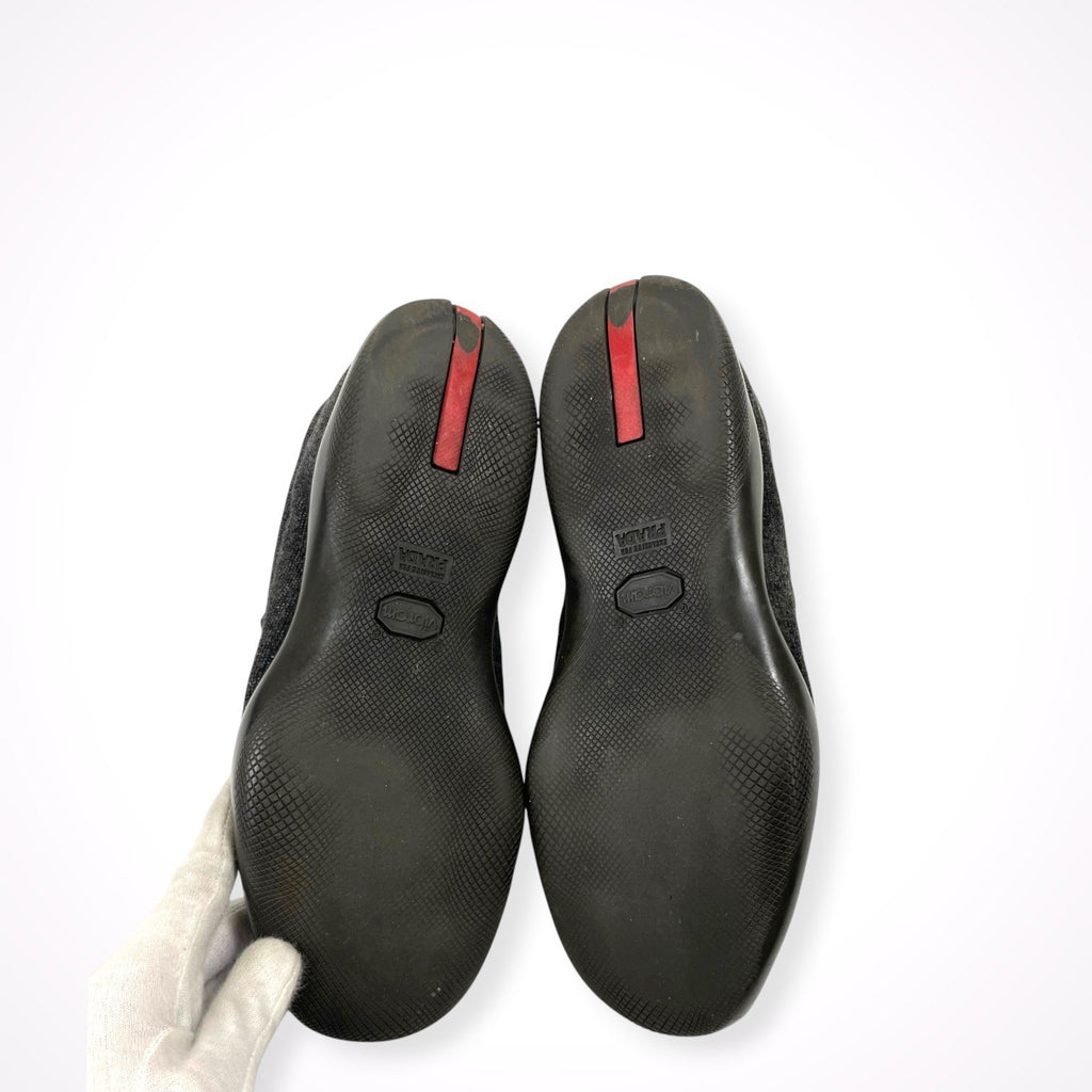 PRADA SPORT プラダ スポーツ / ウールローファー スリッポン SIZE:6