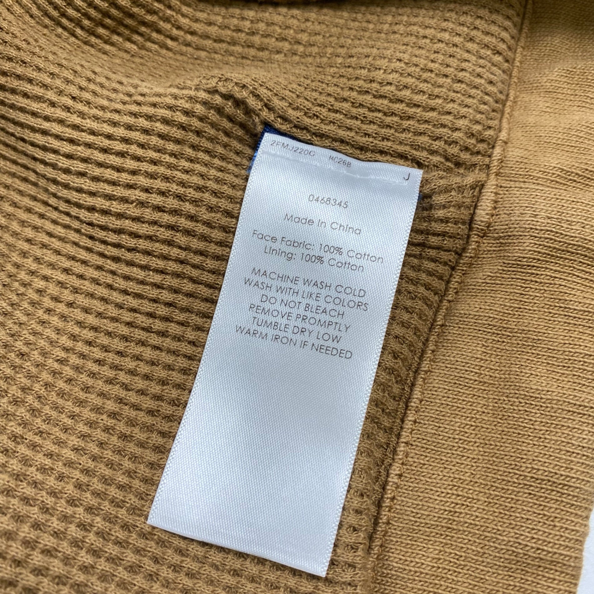 Polo by Ralph Lauren ポロ バイ ラルフローレン / モーターサイクルジャケット N-3B 裏サーマル ブラウン SIZE:S