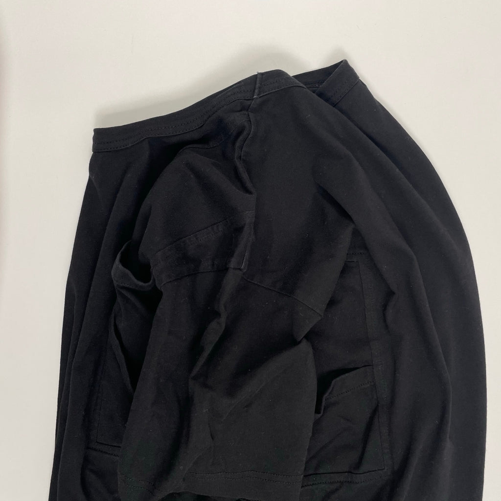 COMME des GARCONS SHIRT コムデギャルソンシャツ / メニーポケットTEE ブラック 参考定価：20,000程度 SIZE：S