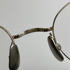 金子眼鏡 「メタルシリーズ」 / オーバルメタル 度なしクリアレンズ 参考定価：46,000+tax SIZE:47□121-139