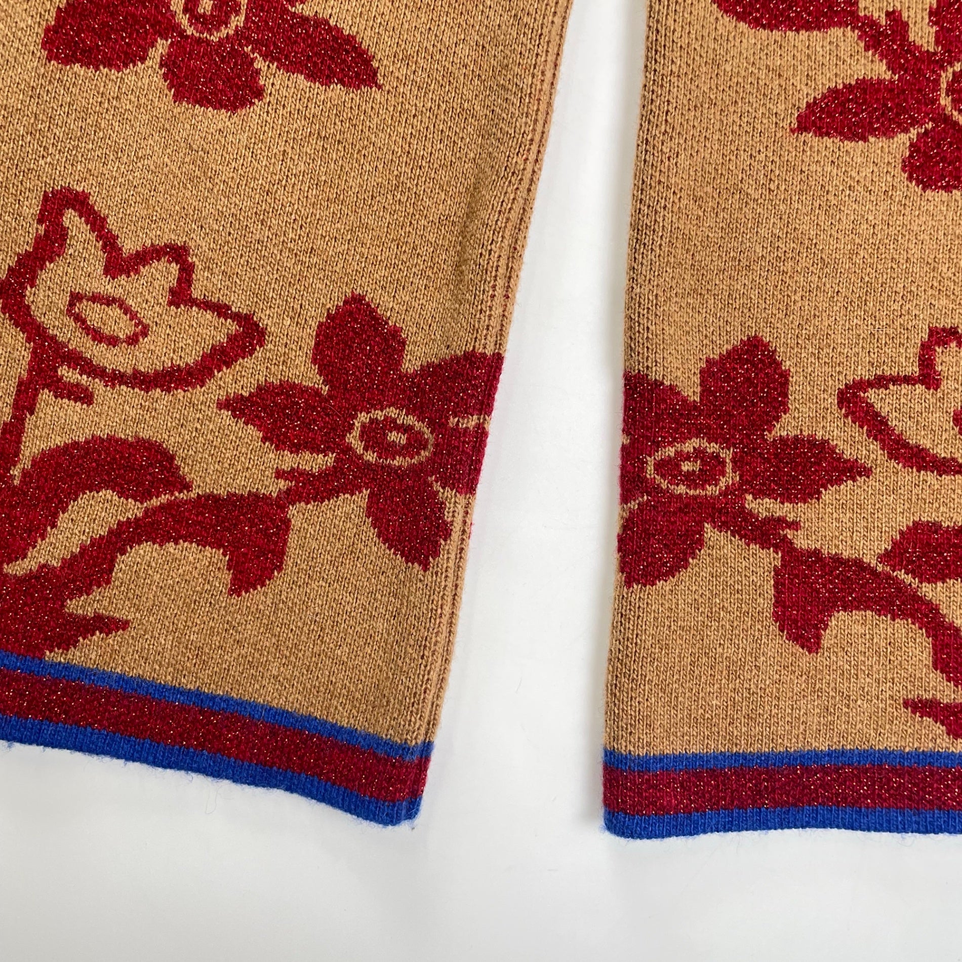 ViCOLO ヴィコロ / ニットジャガードパンツ イタリア製 参考定価：20,000程度 SIZE:FREE