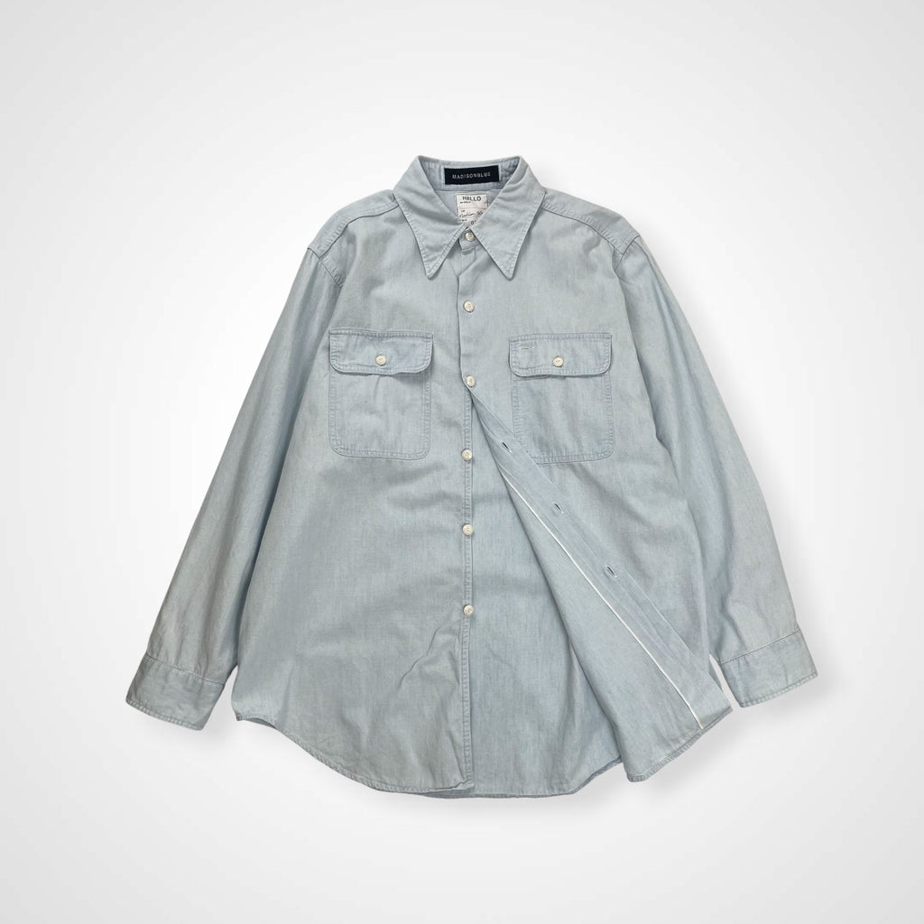 MADISONBLUE マディソンブルー / HAMPTON CHAMBRAY SHIRT 参考定価：53,000+tax SIZE:01