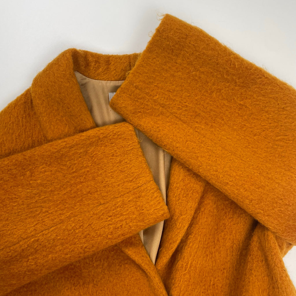 JOURNAL STANDARD　ジャーナルスタンダード / TWシャギーショールカラーコート オレンジ 参考定価：39,000+tax SIZE:FREE