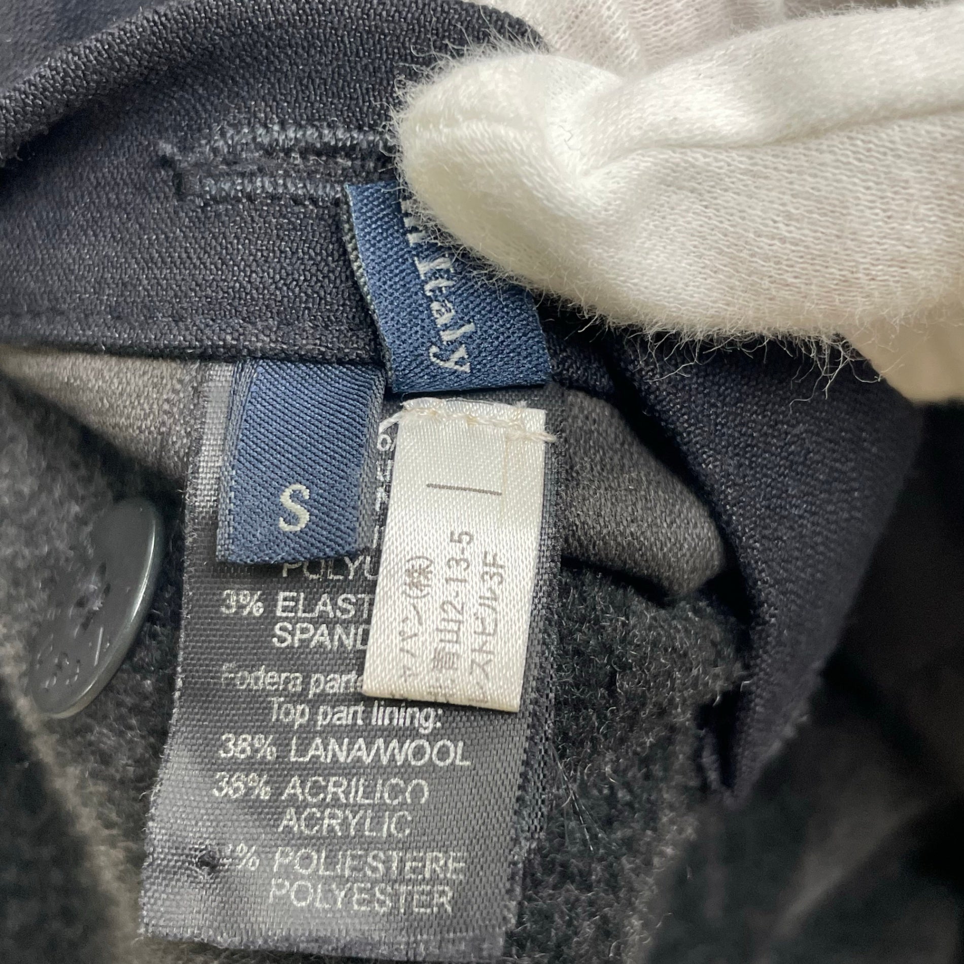 Zegna SPORT ゼニアスポーツ / ダブルブレストミドルジャケット 参考定価：100,000程度 SIZE:S