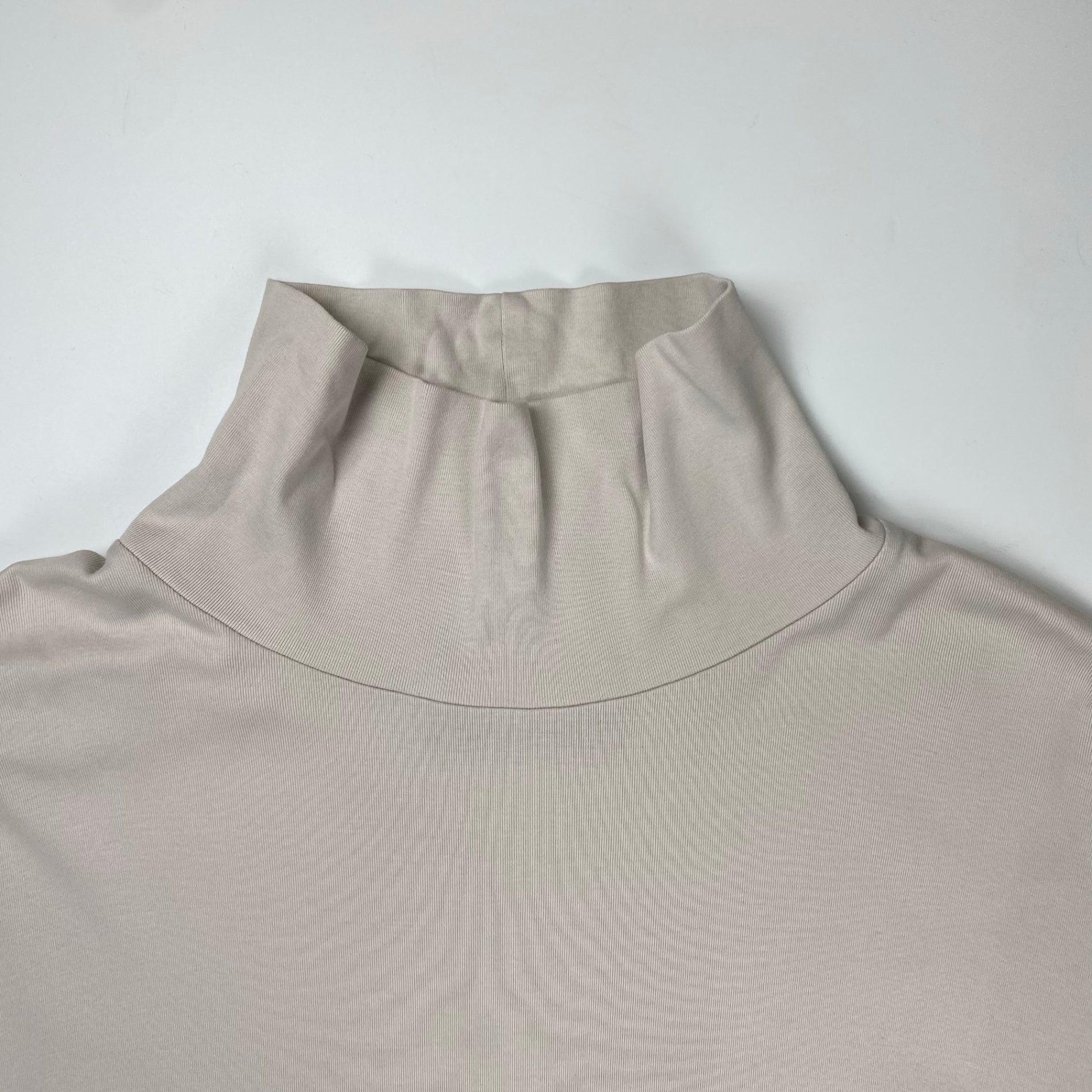 MAISON SPECIAL メゾンスペシャル / LOTUSウルトラファインフライスプライムオーバータートルネックロングカットソー 参考定価：10,000+tax SIZE:02(L程度)