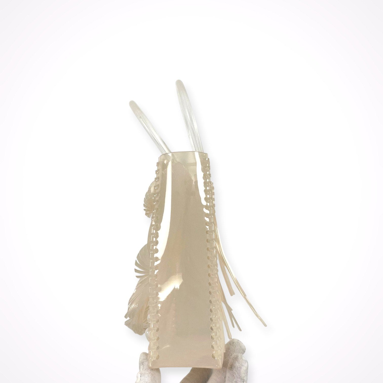 mame kurogouchi / Transparent Sculptural Mini Handbag 美品 箱付 参考定価：35,000+tax